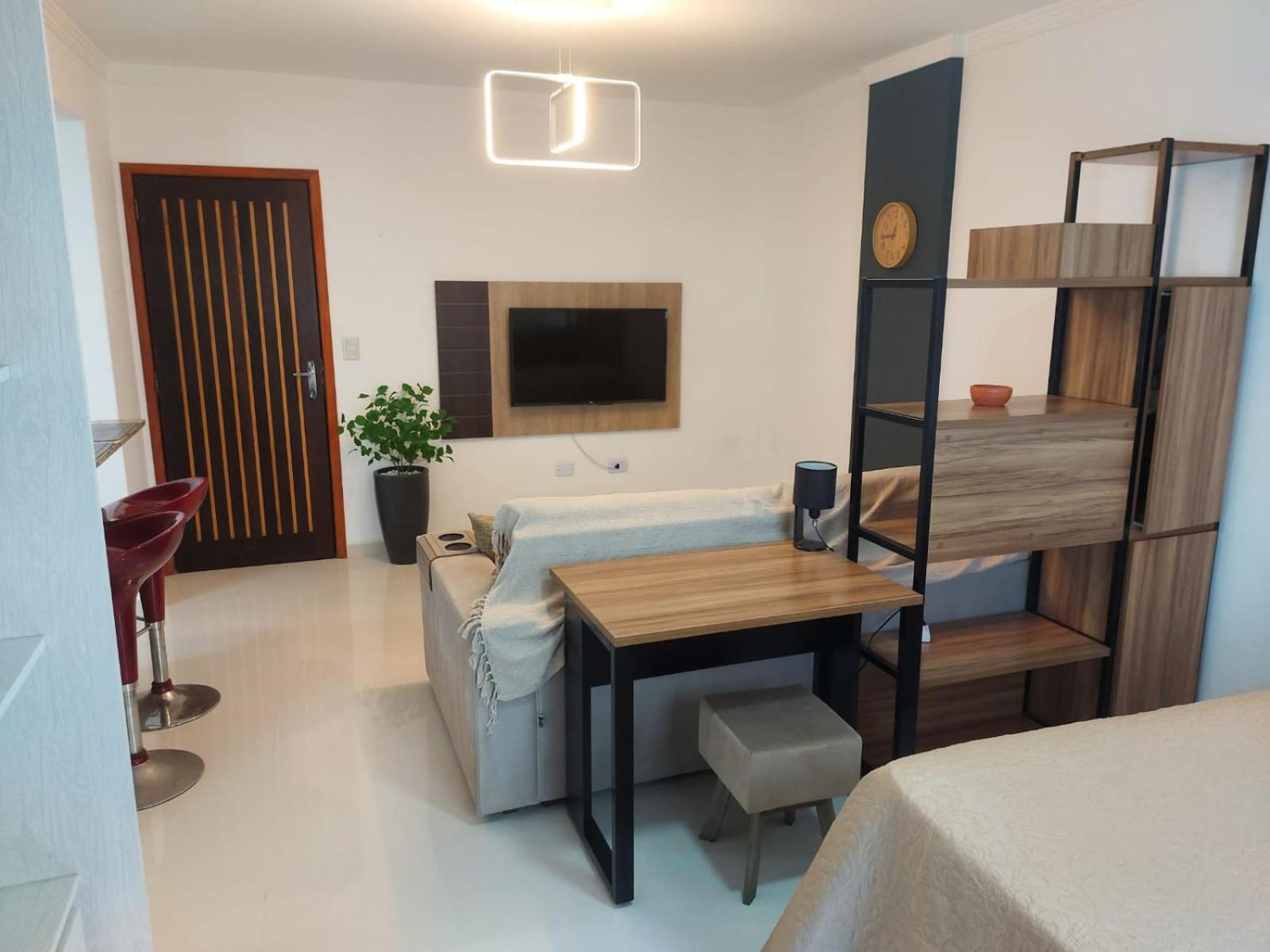 Apartamento Estudio Em Caraguatatuba Com Garagem Exterior photo